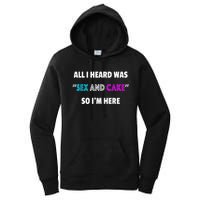 Funny Gender Reveal Party Women's Pullover Hoodie