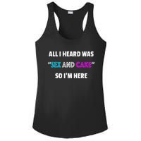 Funny Gender Reveal Party Ladies PosiCharge Competitor Racerback Tank