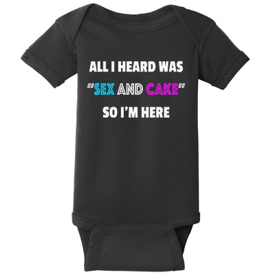 Funny Gender Reveal Party Baby Bodysuit