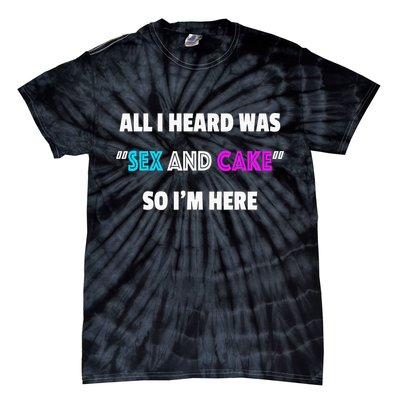Funny Gender Reveal Party Tie-Dye T-Shirt