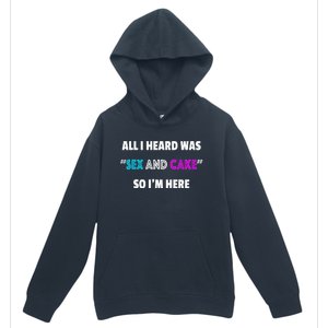 Funny Gender Reveal Party Urban Pullover Hoodie