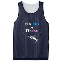 Fishing Gender Reveal Party Ideas Fishe Mesh Reversible Basketball Jersey Tank