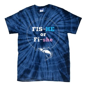 Fishing Gender Reveal Party Ideas Fishe Tie-Dye T-Shirt