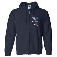 Fishing Gender Reveal Party Ideas Fishe Full Zip Hoodie