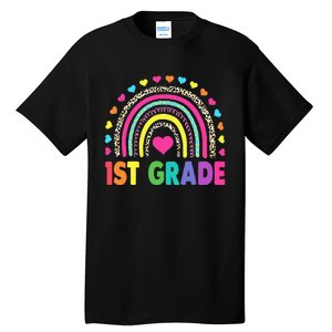 First Grade Rainbow Teacher Team 1st Grade Squad Tall T-Shirt