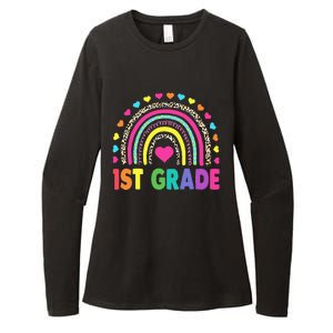 First Grade Rainbow Teacher Team 1st Grade Squad Womens CVC Long Sleeve Shirt