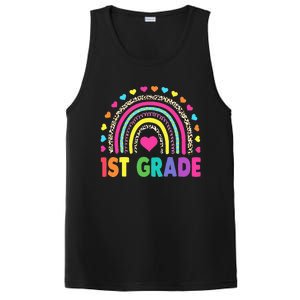 First Grade Rainbow Teacher Team 1st Grade Squad PosiCharge Competitor Tank