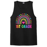 First Grade Rainbow Teacher Team 1st Grade Squad PosiCharge Competitor Tank