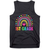 First Grade Rainbow Teacher Team 1st Grade Squad Tank Top