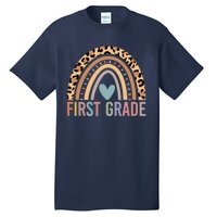 First Grade Rainbow Girl Boy Teacher Team 1st Grade Squad Tall T-Shirt