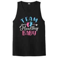 Funny Gender Reveal Team Healthy baby Shower Party PosiCharge Competitor Tank