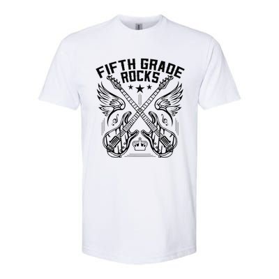 Fifth Grade Rocks Softstyle CVC T-Shirt