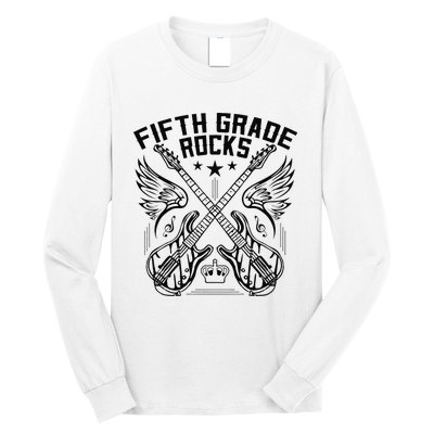 Fifth Grade Rocks Long Sleeve Shirt