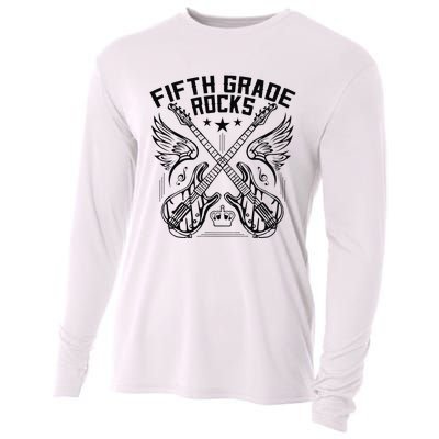 Fifth Grade Rocks Cooling Performance Long Sleeve Crew