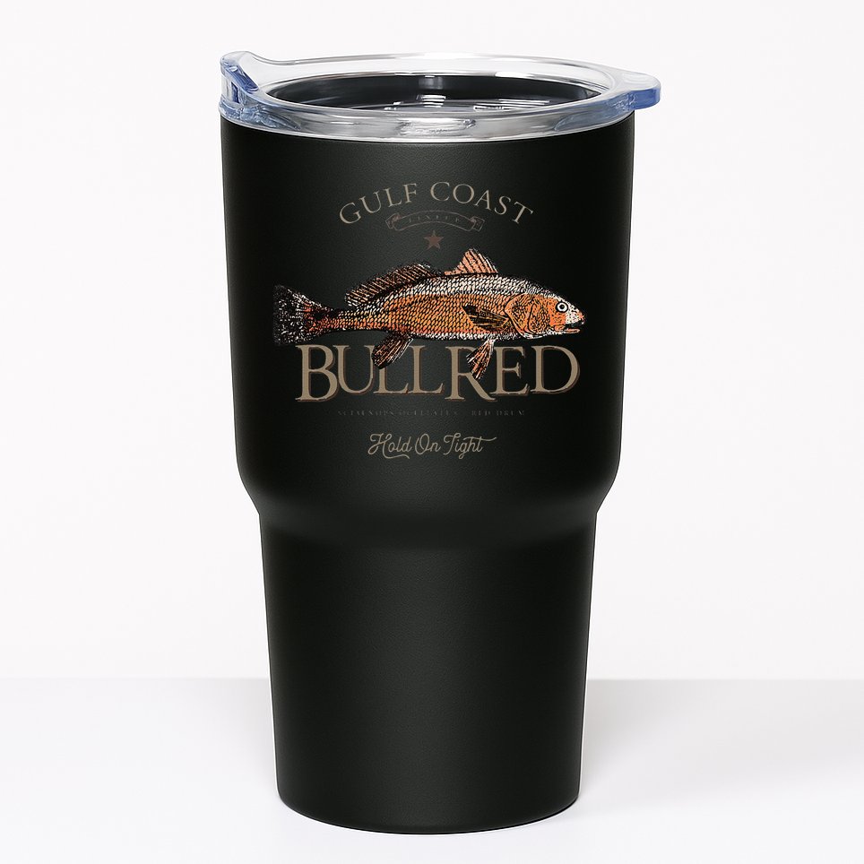 Fishing Gulf Red Drum Redfish Bull Red Tumbler