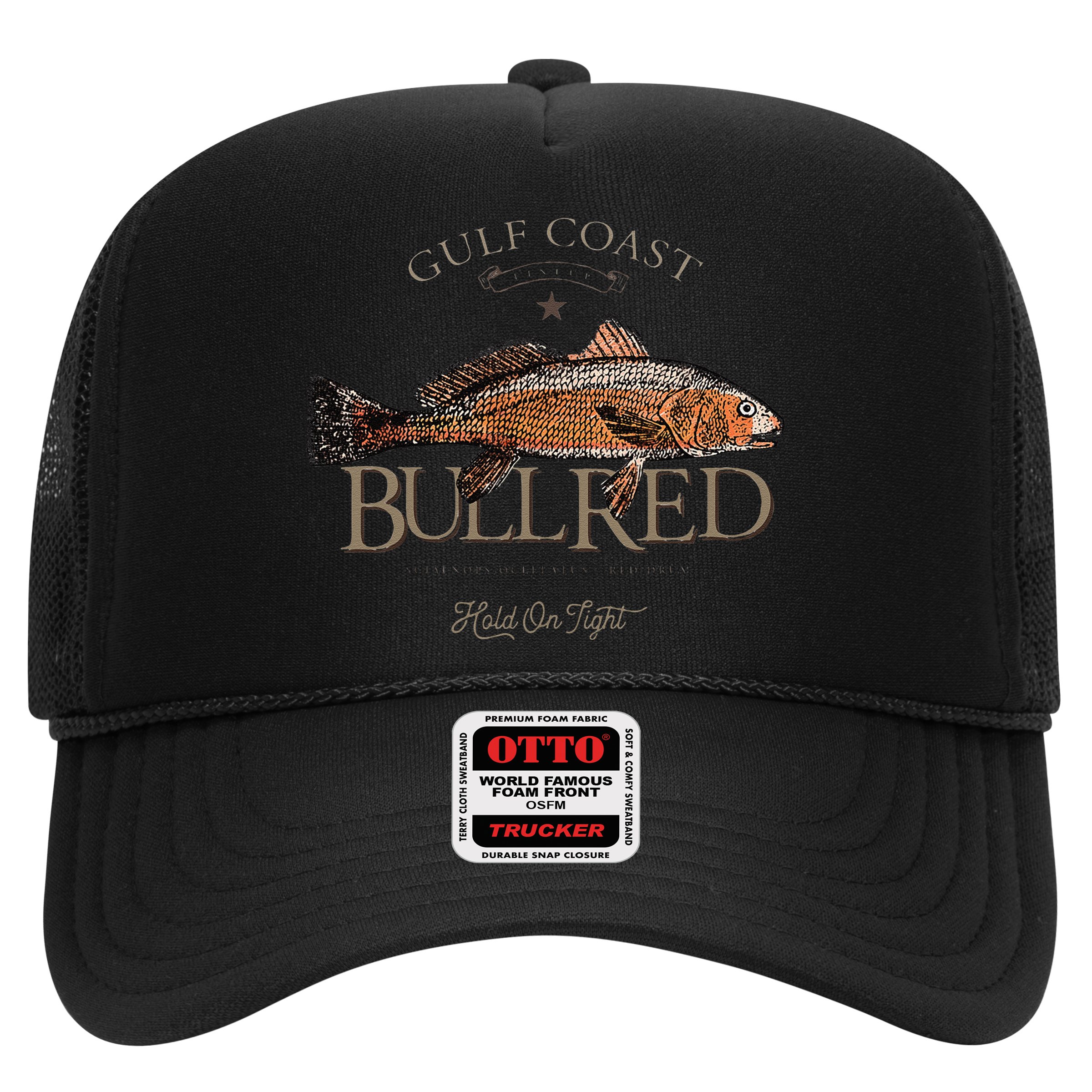 Fishing Gulf Red Drum Redfish Bull Red Hat