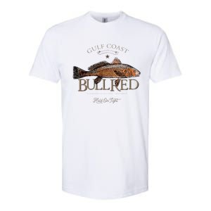 Fishing Gulf Red Drum Redfish Bull Red Softstyle CVC T-Shirt