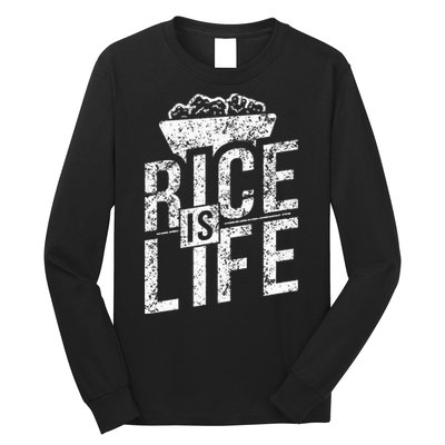 Filipino Gifts Rice Is Life Long Sleeve Shirt