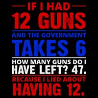 Funny Gun Rights Joke 16 in Basic Backpack