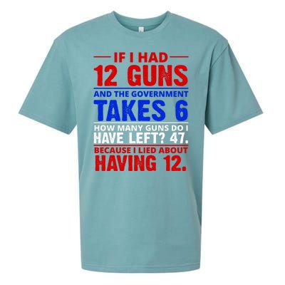 Funny Gun Rights Joke Sueded Cloud Jersey T-Shirt