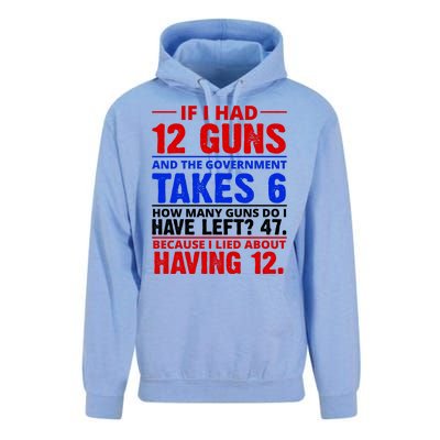 Funny Gun Rights Joke Unisex Surf Hoodie