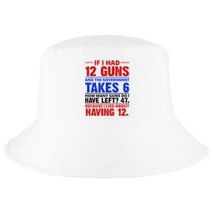 Funny Gun Rights Joke Cool Comfort Performance Bucket Hat