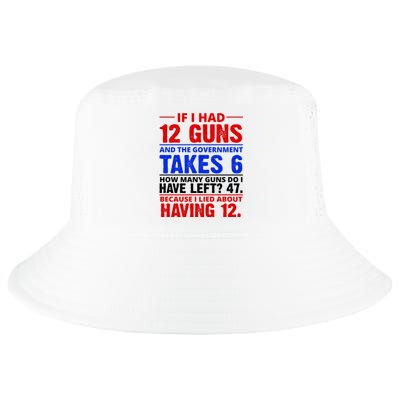 Funny Gun Rights Joke Cool Comfort Performance Bucket Hat