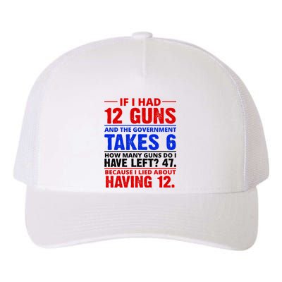 Funny Gun Rights Joke Yupoong Adult 5-Panel Trucker Hat