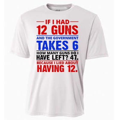 Funny Gun Rights Joke Cooling Performance Crew T-Shirt