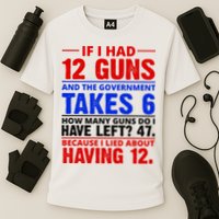 Funny Gun Rights Joke Cooling Performance Crew T-Shirt