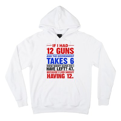 Funny Gun Rights Joke Hoodie