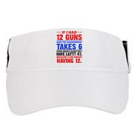 Funny Gun Rights Joke Adult Drive Performance Visor