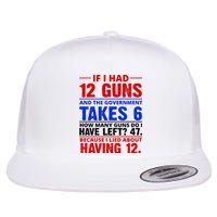 Funny Gun Rights Joke Flat Bill Trucker Hat