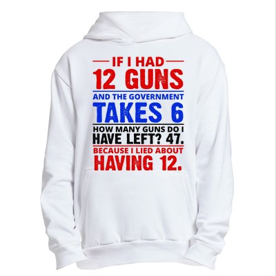 Funny Gun Rights Joke Urban Pullover Hoodie