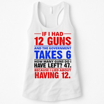 Funny Gun Rights Joke Womens Tank Top