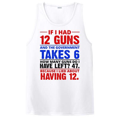 Funny Gun Rights Joke PosiCharge Competitor Tank