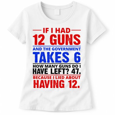 Funny Gun Rights Joke Womens T-Shirt