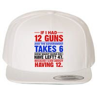 Funny Gun Rights Joke Wool Snapback Cap