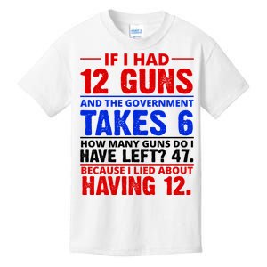 Funny Gun Rights Joke Kids T-Shirt