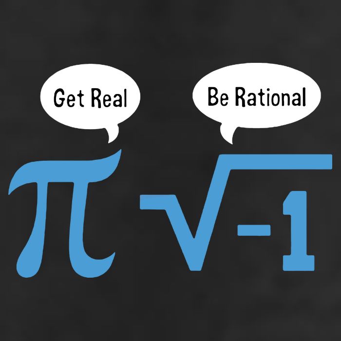 Funny Get Real Be Rational Shirt Pi Math Teacher Geek Garment-Dyed Fleece Hoodie
