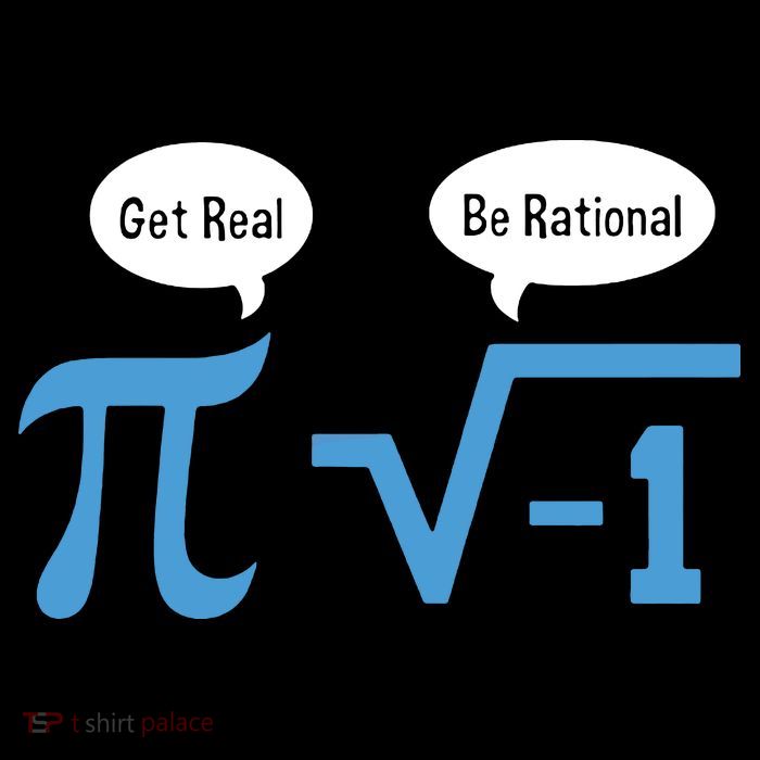 Funny Get Real Be Rational Shirt Pi Math Teacher Geek City Backpack
