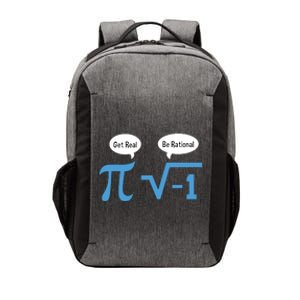 Funny Get Real Be Rational Shirt Pi Math Teacher Geek Vector Backpack