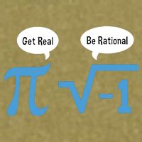 Funny Get Real Be Rational Shirt Pi Math Teacher Geek Garment-Dyed Women's Muscle Tee