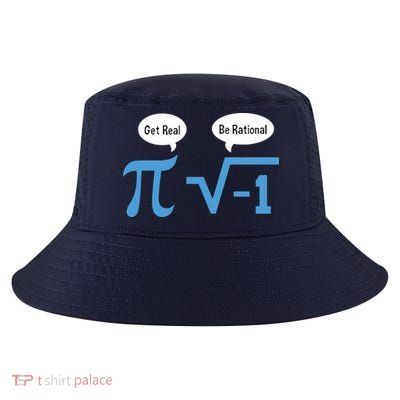 Funny Get Real Be Rational Shirt Pi Math Teacher Geek Cool Comfort Performance Bucket Hat
