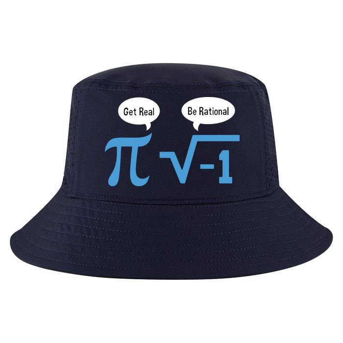 Funny Get Real Be Rational Shirt Pi Math Teacher Geek Cool Comfort Performance Bucket Hat