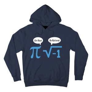 Funny Get Real Be Rational Shirt Pi Math Teacher Geek Hoodie