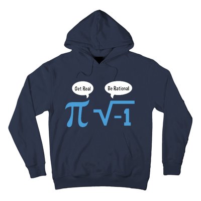 Funny Get Real Be Rational Shirt Pi Math Teacher Geek Hoodie