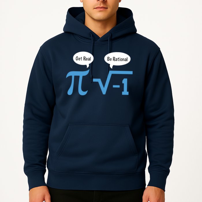Funny Get Real Be Rational Shirt Pi Math Teacher Geek Hoodie