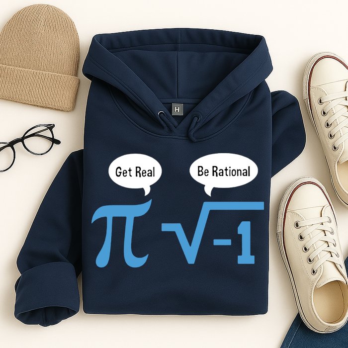 Funny Get Real Be Rational Shirt Pi Math Teacher Geek Hoodie
