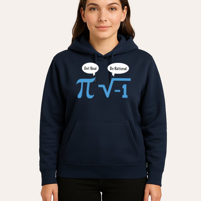 Funny Get Real Be Rational Shirt Pi Math Teacher Geek Hoodie